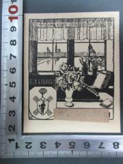 - (Sauerbruch, Ada), Etikett: Exlibris, Wappen, Abbildung; 'Ex libris
Ada Sauerbruch'. 