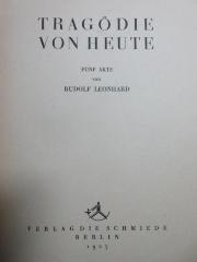 2 L 216 : Tragödie von heute : 5 Akte (1927)