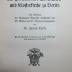 17 H 9 : Die Altertümer der St. Nikolai-, St. Marien- und Klosterkirche zu Berlin (1911)