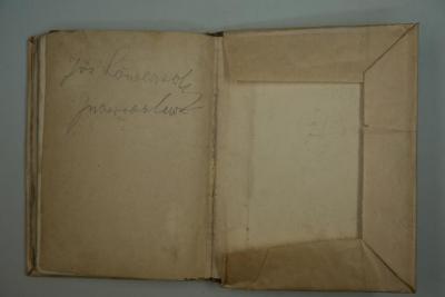 - (Löwensohn, Jos.), Von Hand: Name, Ortsangabe; 'Jos. Löwensohn
Juowrozlaw'. 