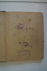 - (Grunwald Isko), Von Hand: Autogramm, Ortsangabe; 'Grunwald Isko
Békéscsaba
Nokatua
'. 