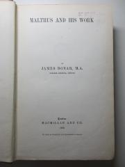 5 D 144 : Malthus and his work (1885)