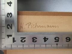 - (Pichmann, K.), Von Hand: Autogramm; 'K. Pichmann'. 