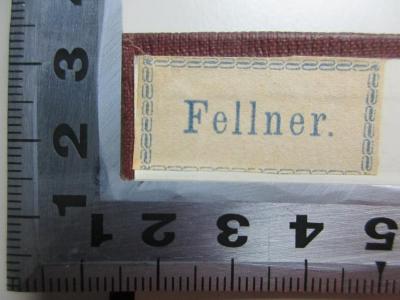 - (Fellner), Etikett: Name; 'Fellner.'. ;5 E 13 : Die Heimat der Indogermanen im Lichte der urgeschichtlichen Forschung (1902)