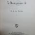 7 S 20 : Die heimische Pflanzenwelt (1924)