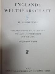 6 F 34&lt;4&gt; : Englands Weltherrschaft (1928)