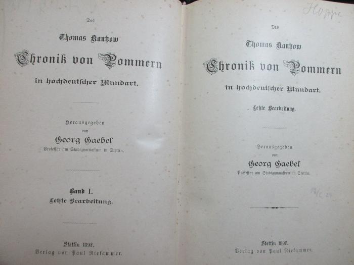 6 F 423-1 : Letzte Bearbeitung (1897)