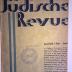 Zb 295  (36-37) : Jüdische Revue. 
gebundene Hefte Juni-Heft 1936 bis Juni 1937 (1936-1937)