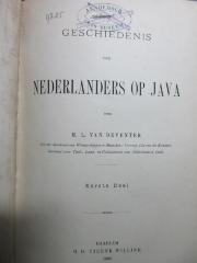 18 P 57-1/2 : Geschiedenis der Nederlanders op Java (1886)