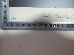 - (Steinbeck, Ulrich), Von Hand: Autogramm, Datum; '1948 Ulrich Steinbeck'. 