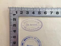 - (Collegium Borromaeum Münster), Stempel: Name, Ortsangabe; 'Bibliotheca Monasterii Coll. Borromael'.  (Prototyp)