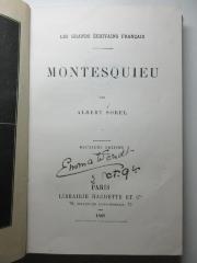 9 A 4&lt;2&gt; : Montesquieu (1889)