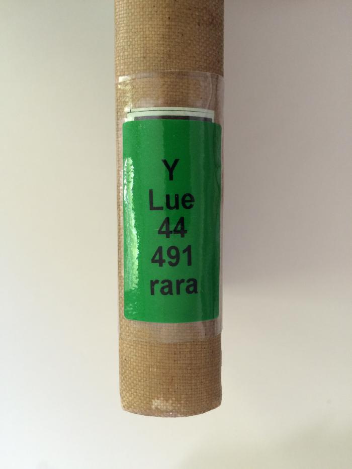 Y Lue44491 rara (ausgesondert) : Lebenserinnerungen (1891);- (Herz, Eugen), Etikett: -; '[...]'. 