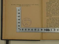 - (Jüdische Gemeinde zu Berlin), Stempel: Zeichen, Ortsangabe, Name, Signatur, Annotation; 'Bibliothek der Jüdischen Gemeinde zu Berlin
Zweigstelle
9510 R6'. 