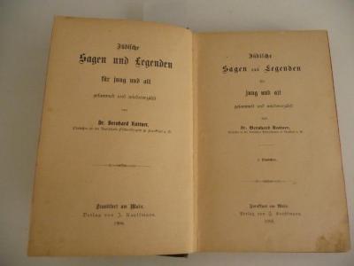  Jüdische Sagen und Legenden für jung und alt. (1906)