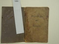 - (Frey, Gertrud), Von Hand: Name, Annotation; 'Stenographie-Buch von Gertrud Frey'. 