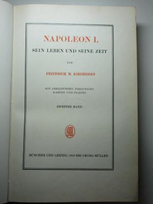 2 F 33-2 : Napoleon I. : sein Leben und seine Zeit (1913)
