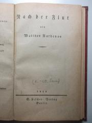 2 F 179 : Nach der Flut (1919)