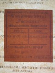 - (Werkbücherei "Fortschritt"), Stempel: Name; 'Werkbücherei "Fortschritt"
[...]
Buch-Nr.
Gruppe
Lese[...] für zwei Wochen'. 
