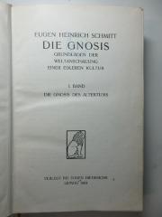 6 G 329-1 : Die Gnosis des Altertums (1903)