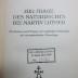 5 W 1219 : Zur Frage des Naturrechts bei Martin Luther : ein Beitrag zum Problem der natürlichen Theologie auf reformatorischer Grundlage (1937)