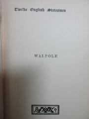 5 W 548&lt;*1899&gt; : Walpole (1899)