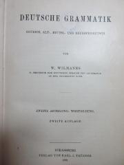7 L 411&lt;2a&gt;-2 : Wortbildung (1899)