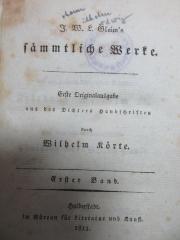 8 L 141-1 : Lieder (1811)