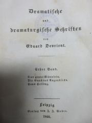 8 L 356-1/2 : Das graue Männlein. Die Gunst des Augenblicks. Hans Heiling (1846)