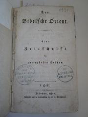 - (Jüdisch-Theologisches Seminar Fraenckel'scher Stiftung (Breslau) ), Von Hand: Nummer; '1931'. 