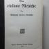 2 G 36 : Der einsame Nietzsche (1914)