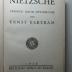 2 G 31<a> : Nietzsche : Versuch einer Mythologie (1918)</a>