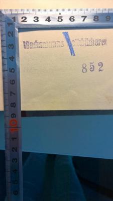 18/80/41522(0) : Malaria, Gold und Opium (1929);- (Bibliothek der Synagogen-Gemeinde Beuthen O.-S.), Stempel: Name; 'Wachsmanns Leihbücherei
852'. 