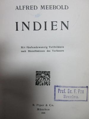 4 X 1086 : Indien (1908)