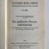 L 85 : Die politische Presse Kurhessens von der Einführung der Verfassung vom 5. Januar 1831 bis zum Ausgang des Kurstaates 1866 (1935)