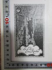 - (Koehne, Ernst), Etikett: Exlibris, Initiale, Name; 'EK
Ex Libris
Ernst Koehne'. 
