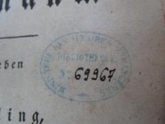 - (France. Ministère des Affaires étrangères), Von Hand: Inventar-/ Zugangsnummer; '69967'. 