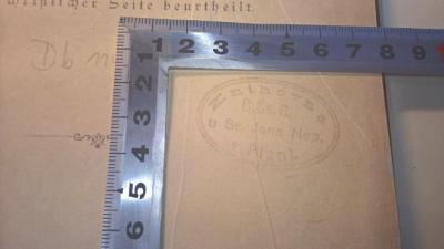 - (Congregatio Sanctissimi Redemptoris), Stempel: Name; 'Knihovna C.SS.R.
u. Sv. Jana Nep. v. Plzni -

Bücherei der C. SS. R, Straße des Heiligen Johannes Nepomuk, Pilsen '. 
