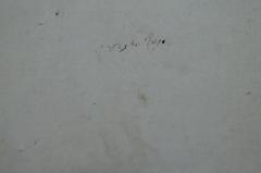 - (Sanders, Josef H.), Von Hand: Autogramm; 'יוסף סאנדערס'. 