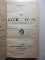 2 N 27 : Les contemplations (1926)