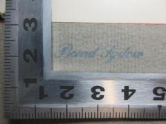 - (Sydow, Bernd), Stempel: Name; 'Bernd Sydow'. 