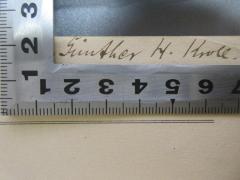 - (Kroll, Günther H.), Von Hand: Autogramm; 'Günther H. Kroll[?].'. 