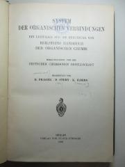 7 T 106 : System der organischen Verbindungen : ein Leitfaden für die Benutzung von Beilsteins Handbuch der organischen Chemie (1929)