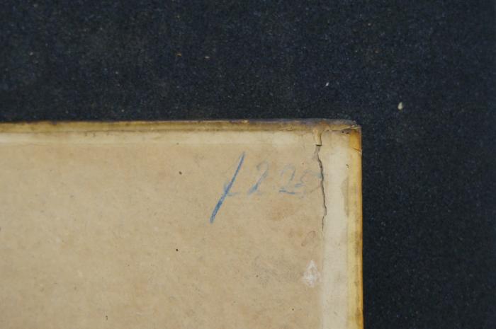 Asch7224 : פירוש על נביאים אחרונים (1641);- (unbekannt), Von Hand: Signatur; 'f 225'. 
