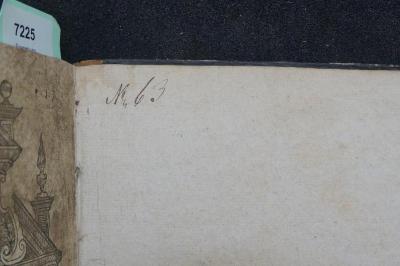 Asch7225 : ספר בית מאיר : על שולחן ערוך אבן העזר (1787);- (unbekannt;Synagogen-Gemeinde Danzig-Mattenbuden), Von Hand: Signatur; 'No 63'. 