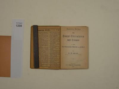  Die Literaturen Ostasiens und Indiens. (1902)