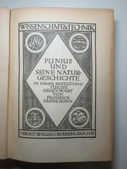 15 S 49 : Plinius und seine Naturgeschichte in ihrer Bedeutung für die Gegenwart (1921)