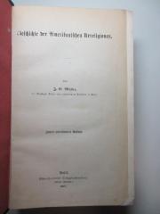 4 X 2253&lt;2a&gt; : Geschichte der Amerikanischen Urreligionen (1867)
