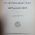 18 C 8 : Die Lehre von den völkerrechtlichen Vertragsurkunden (1924)