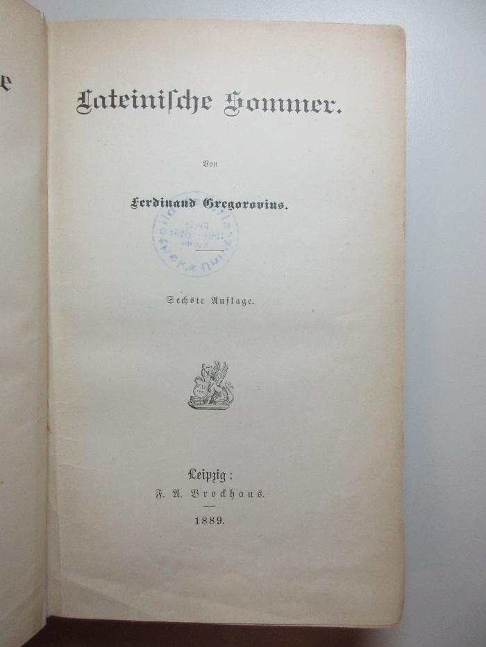4 F 279&lt;6&gt;-2 : Wanderjahre in Italien (1889)